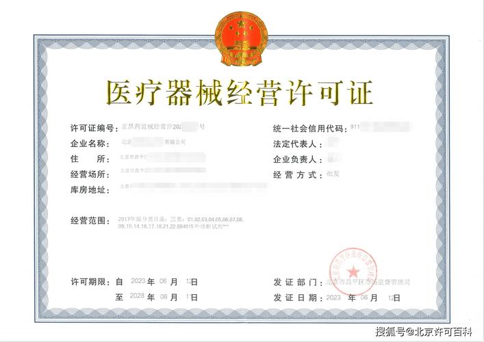 2023年在北京经营哪些产品需要办理医疗器械许可证?
